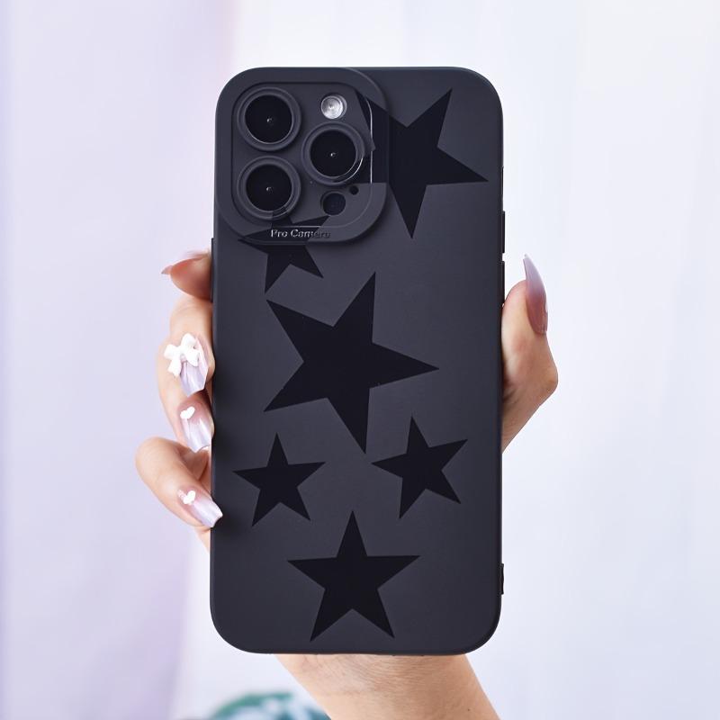 Starry sky and moon design mobile phone case suitable for iPhone 17 16 15 14 13 12 11 Pro/ Max /Plus anti-fall and shockproof