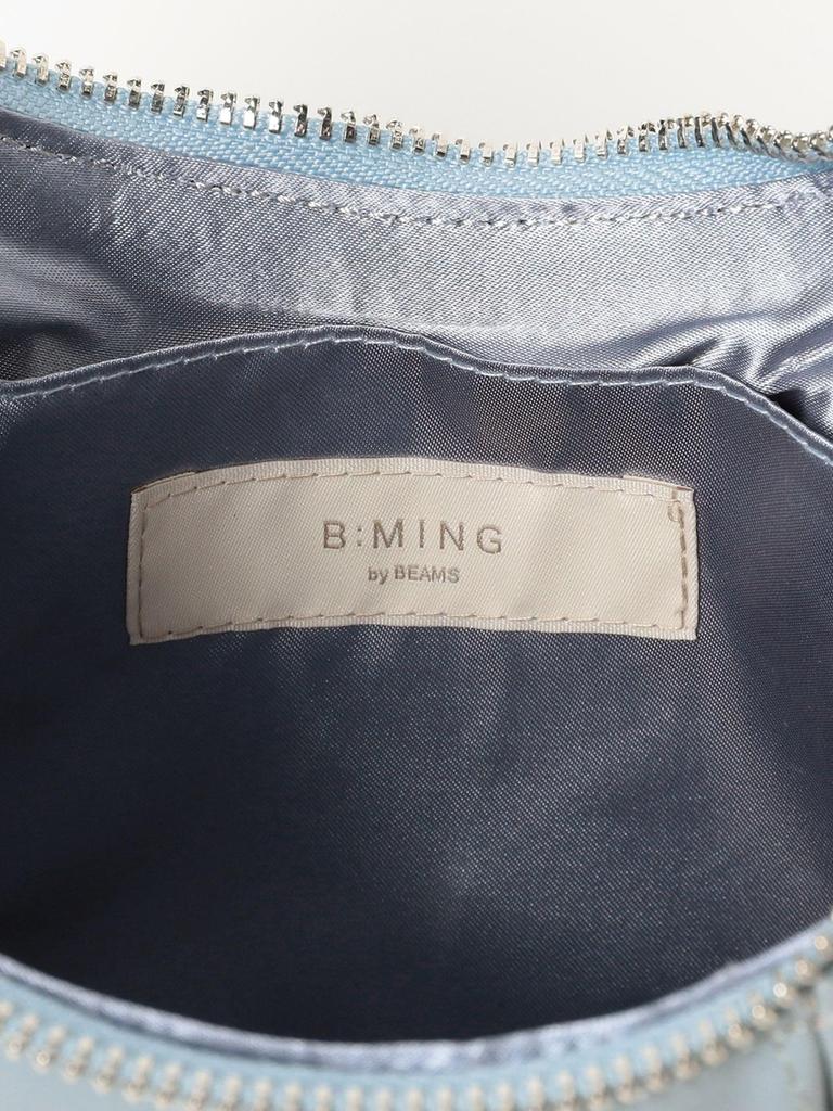 B:MING LIFE STORE by BEAMS Geantă de mână cu mâner cu curea de piele la spate, pentru femei, negru, mărime unică