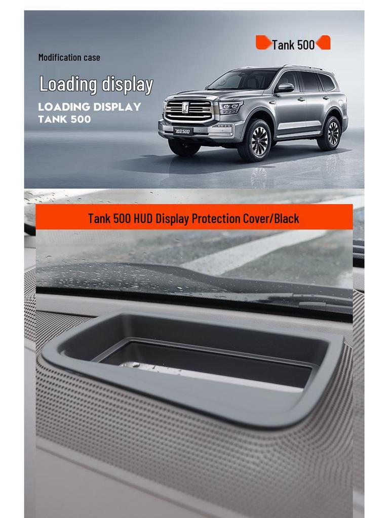 Tank 500Hi4-T HUD Schutzhülle gegen Staub für Autoinstrumente