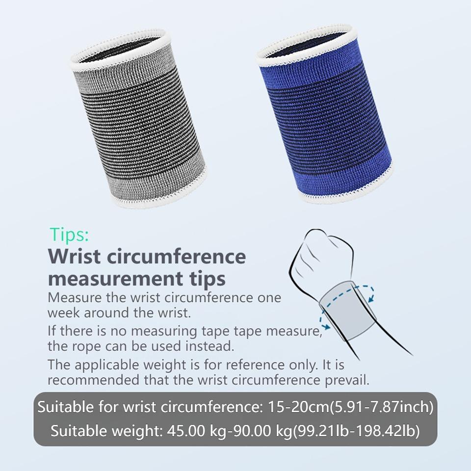 Aolikes 1 Pair New Wrist Hand Brace Gym Sports Support Wrist Protector Carpal Tunnel Tendonitis Pain Relief