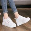 White Shoes for Women Spring Shoes All-match Sports Casual Shoes Thick-soled Height-increasing Women's Shoes