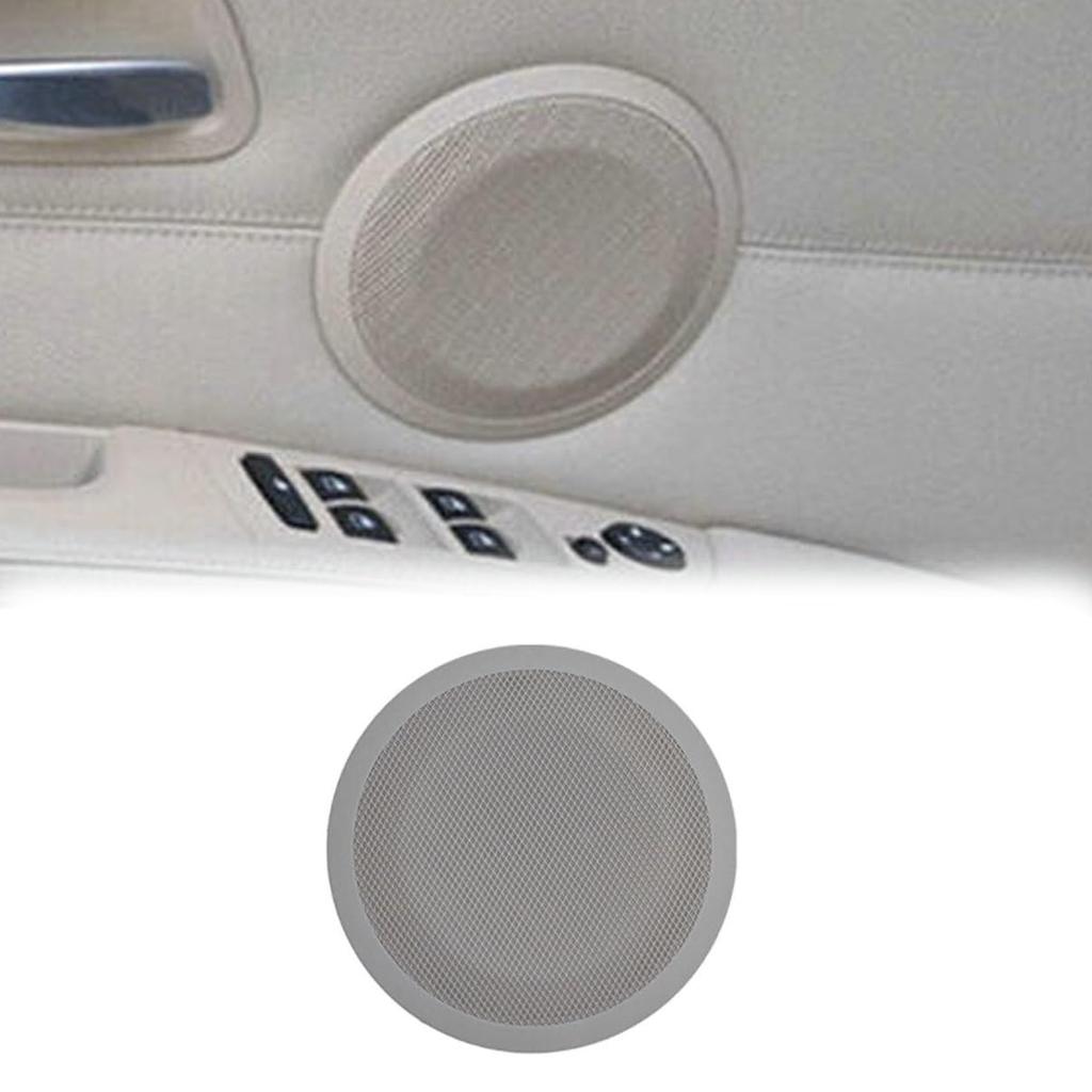 Car Door Panel Loud-Speaker Cover for BMW 3Series E90 320i 318i Front Door Speaker Cover 51417144563/7144563 (Black)