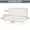 Jacquard Rv Dinette Sofa Sitzkissenbezug Elastischer Armloser Couch Überwurf Rutschfest Schmutzabweisend Wohnmobil Auto Bank Überwurf