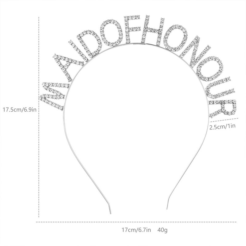 2025 Šťastný nový rok Veselé Vánoce Čelenka s diamantovým nápisem Všechno nejlepší k narozeninám Party Oblečení Vlasové doplňky pro ženy dívky