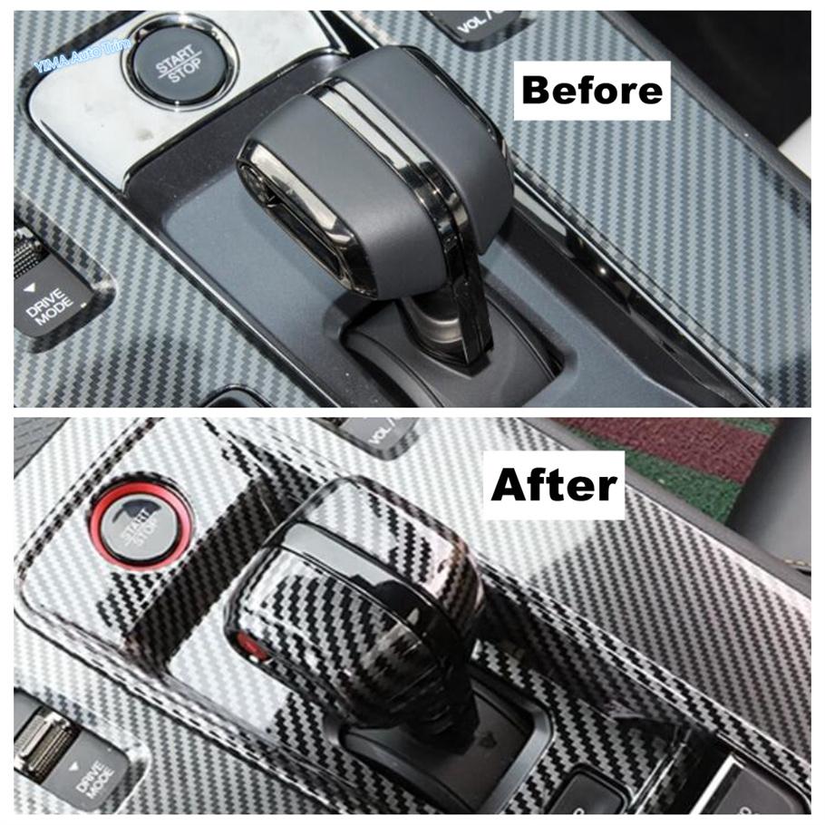 Car Transmission Gear Shift Knob Handle Head Stickers Cover Trim For GAC Trumpchi Empow 2022 2023 2024 2025 Interior Accessories