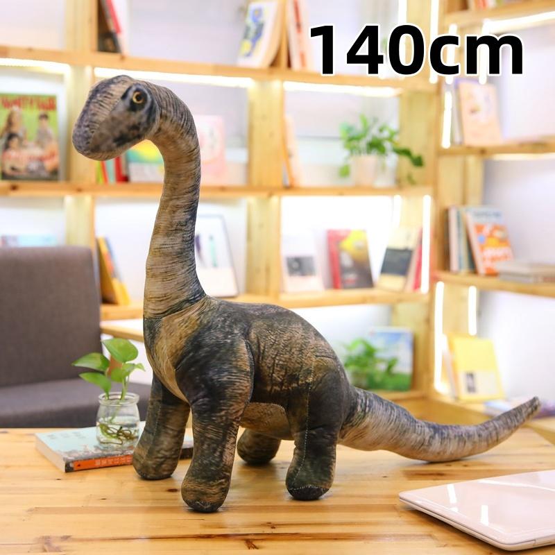 Funny Big Size Lifelike Jurassic Period Dinosaur Plush Toys Soft Stuffed Dinosaur Throw Pillow Creative Home Decor Kids Gift