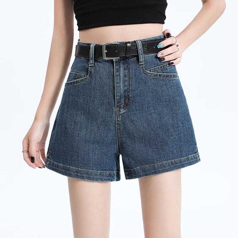 ORIGIN Women's 2026 High-Waist A-Line Denim Shorts