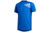 T Shirts Men's Blue Crew Neck Moderate Straight Fit GH5107