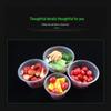 Disposable Round Transparent Food Containers