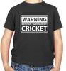 Warning May Start Talking About Cricket Kids T-Shirt - Player - Ashes