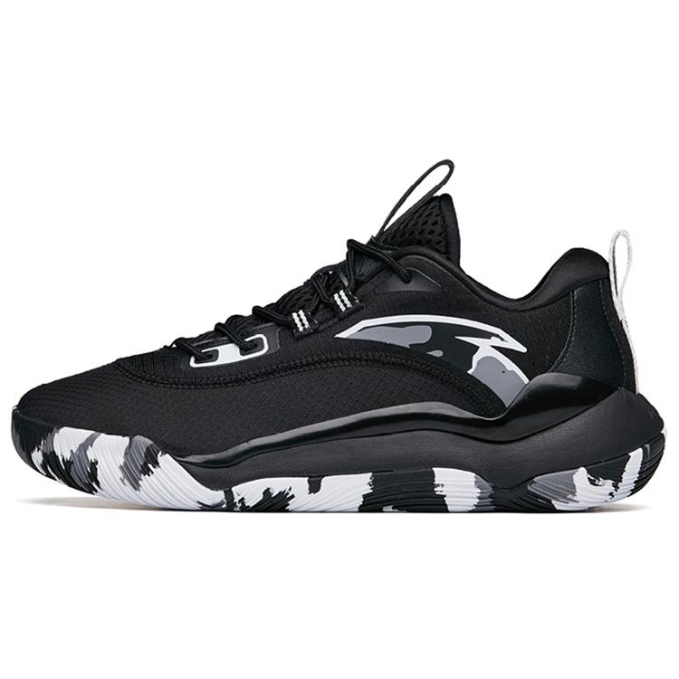 ANTA Basketball Series Sneakers Black Grey Camo Men s 112141643S-3 EU 44.5