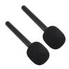 TOPINCN Wireless Microphone Adapter G1 Lark Synco Compatible Handheld Holder Stand Kit 2 Pieces Lightweight Portable Interview Use