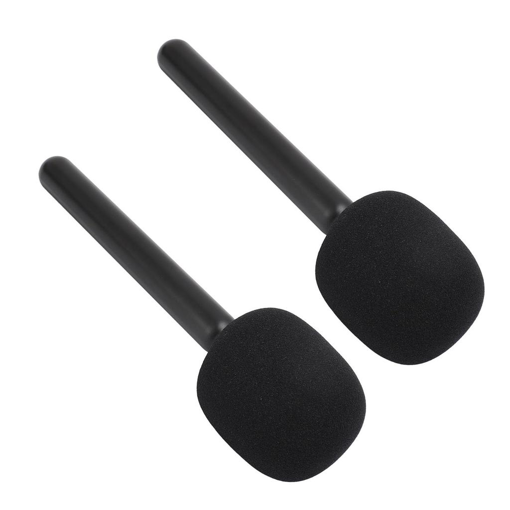 TOPINCN Wireless Microphone Adapter G1 Lark Synco Compatible Handheld Holder Stand Kit 2 Pieces Lightweight Portable Interview Use