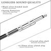 YESPURE USB Guitar Cable 6.35mm TS Electric Guitar Interface Recording Cable 2.8m/9.2ft