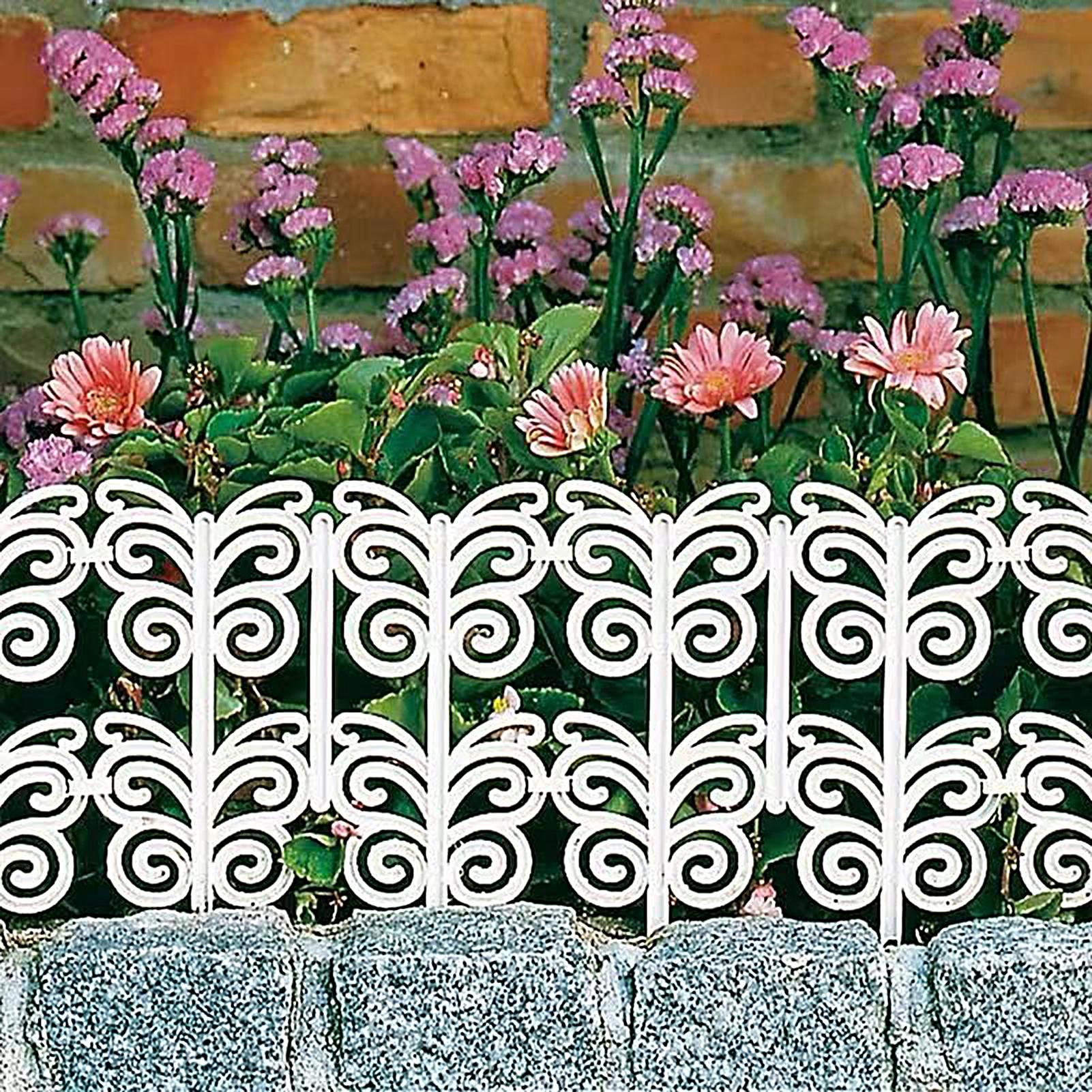 

Декоративний садовий паркан Садовий бордюрний паркан Метелик Декоративний паркан 10 штук Окантовувальні панелі Не копати Бар єр для тварин для собак China Mainland