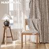 1 יחידה NAPEARL וילונות עבים לריפוי כפרי, וילונות האפלה עם הדפס פירות רטרו לחדר שינה, סלון, חלון לקישוט הבית