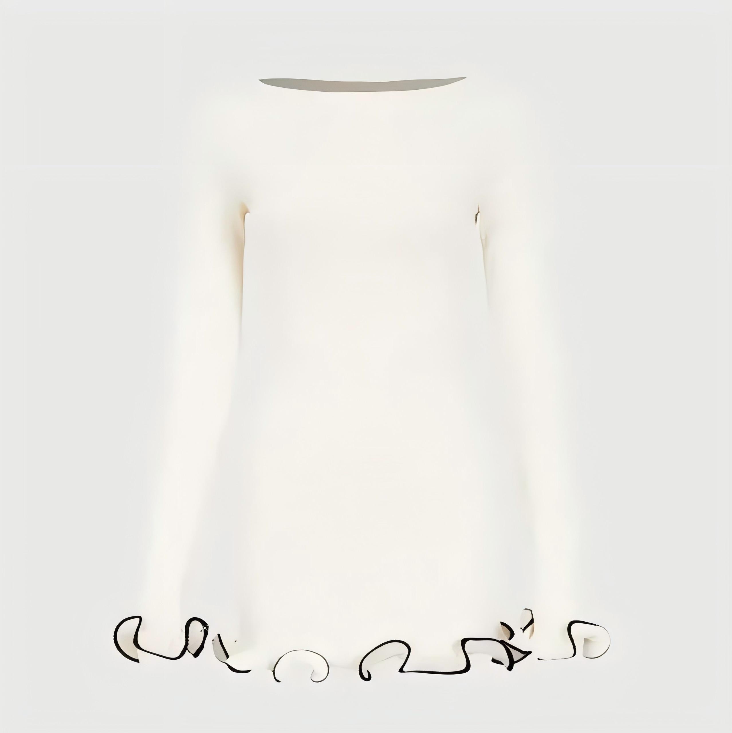 

Чорна суцільна сукня з клаптиками і гофрами без спинки на шнурівці для осені Елегантні жіночі вбрання для вечірки на день народження S білий