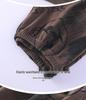 Men's Warm Velvet Pajamas - Casual Long-Sleeve Cartoon Print, Autumn/Winter, Loose Fit, Round Neck, Suitable for Teenagers and Children.