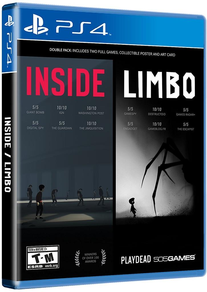 INSIDE LIMBO Double Pack North PS4 (Import America) -