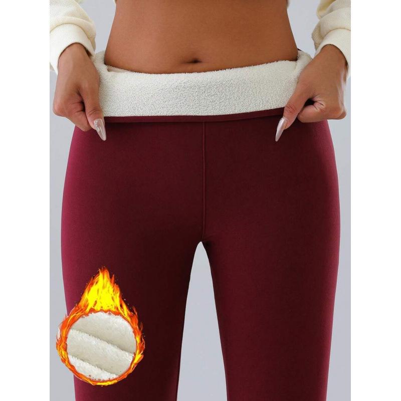 

Y 34144 Lamb Fleece Warm Leggings 4(S)