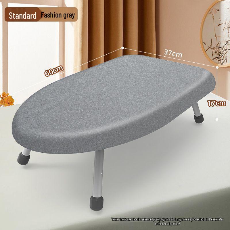 Compact Folding Ironing Board with Mini Iron Pad and Clothes Rack