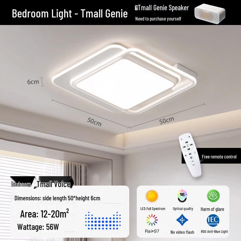 Modern Minimalist Eye Protection Ceiling Light for Living Room and Bedroom