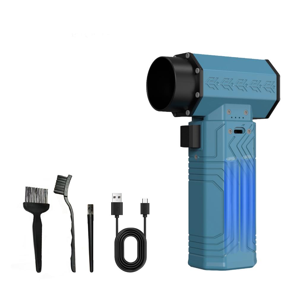 200000RPM Powerful Duster 700g Thrust Mini Turbo Jet Fan 70m/s Wind Speed Powerful Air Blower Brushless Snow Removal Air Dryer