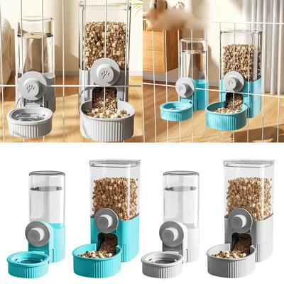 Dog Water Bowl Auto Feeding Bowl Food Feeder for Cat Dog Water Drinking Bowl for Pet Dry Food Treat Pet Feeding Supply