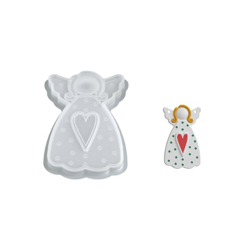 Flexible Silicone Angel Wing Girl Pendant Mold Handmade Jewelry Silicone Mold For DIY Jewelry And Resin Crafts