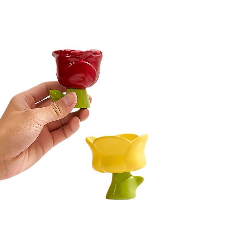 Scented Candle Tulip Flower Shape Creative Gift Handmade Birthday Scented Candle Home Decoration Holiday Decoration