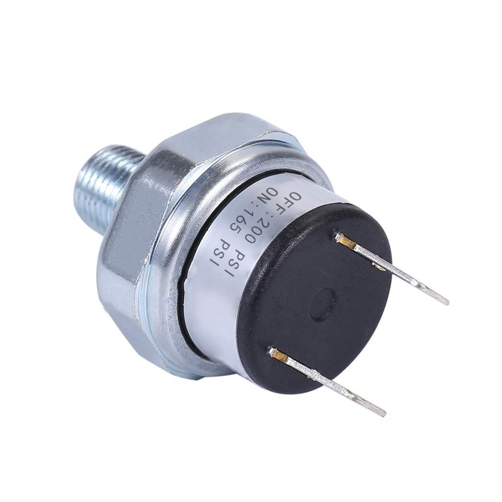 Air Pressure Switch 165-200 PSI 1/8"-27 NPT DC 24V 12V Air Compressor 200PSI 165PSI