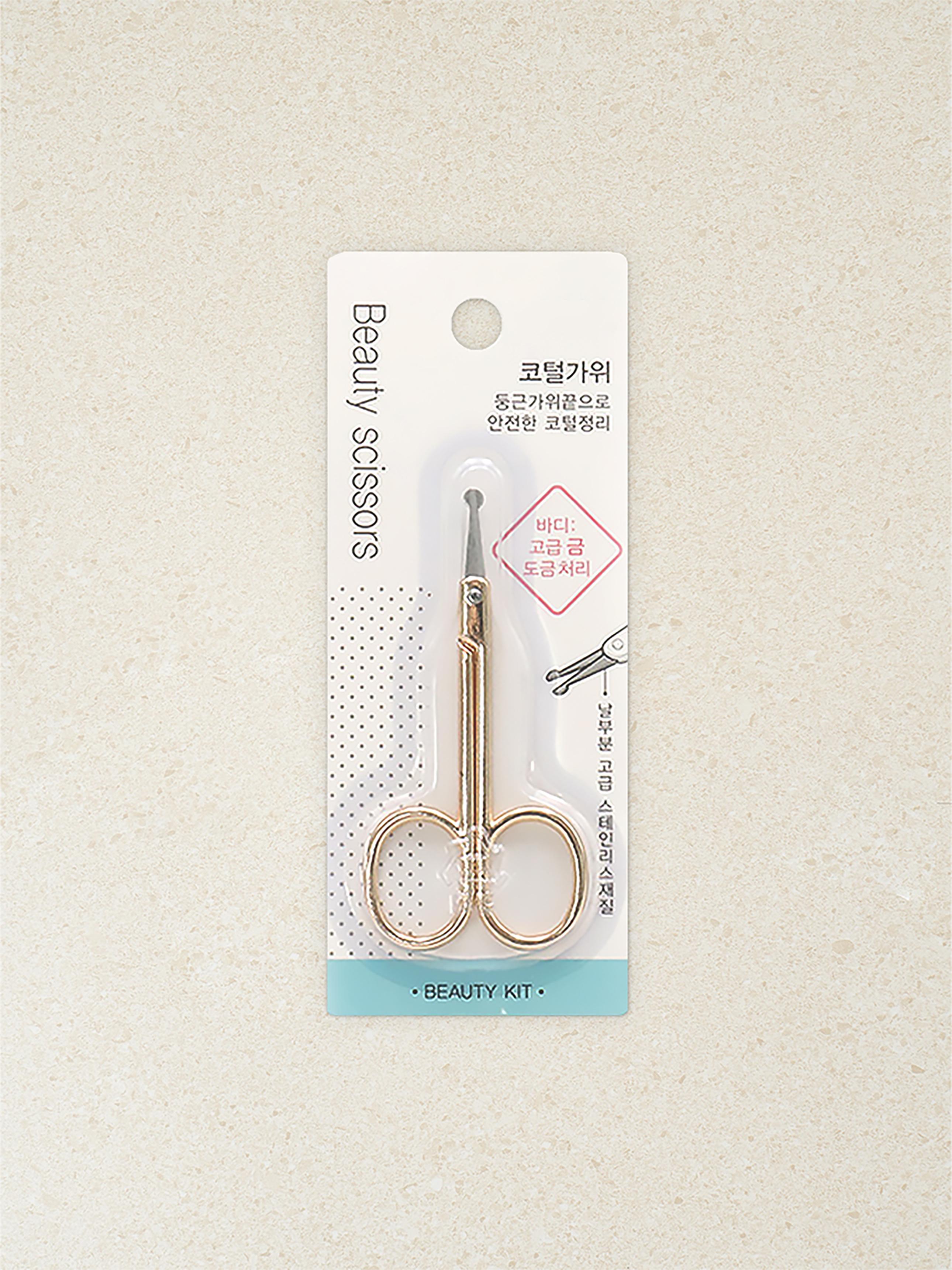 

Gold-Tone Precision Nose & Facial Hair Scissors 1ea