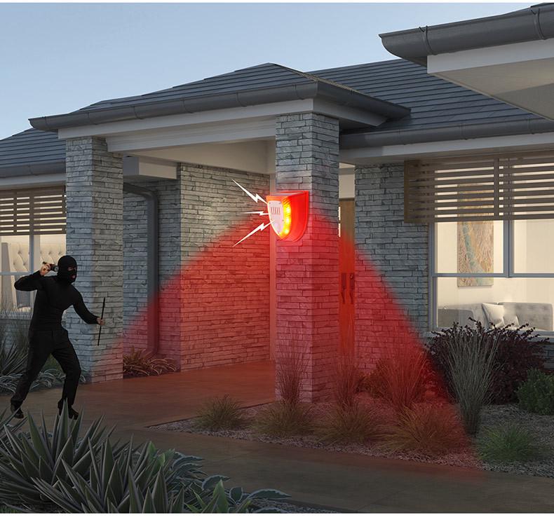 Solar-Powered Animal Repeller for Gardens, Farms, and Ponds