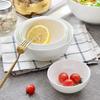 Zhi Shi Pure White Bone China Ceramic Bowls