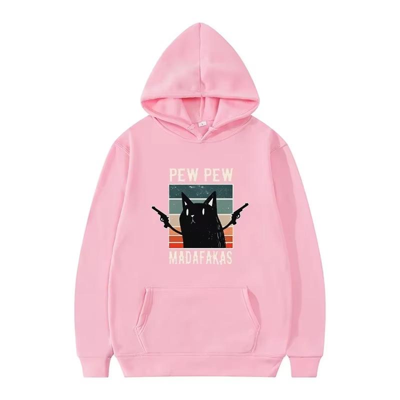 Unisex Autumn & Winter Hooded Sweatshirt: New Printed Design, Loose & Slim-Fit Hooded Style, Windproof Hood WY0321