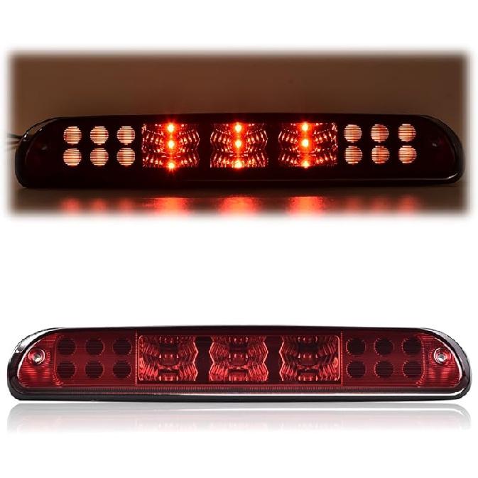 GRAND ORANGE LED Third Brake Lights Compatible With Ford F150 / Fits Lincoln Models 2004-2008 DOT Certified 3Rd Tail Light Assembly