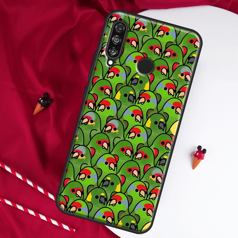 

Parrot Birds Cockatiel For Huawei Nova 10 SE 9 5T 12s 12i 11i Y91 Y90 Y60 Y70 Y72 Y61 P20 P30 P40 Lite P60 Pro Case Nova 11 Pro