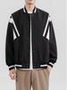 Herrs Amerikanska Vintage Lapptäcke Bomberjacka - Trendig High Street Lös Casual Baseballstil