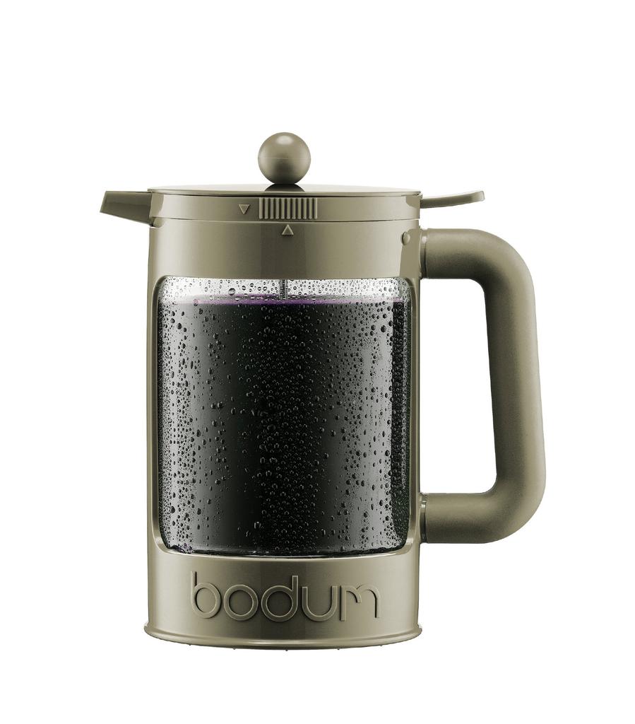 BODUM BEAN French Press Eiskaffeezubereiter, 1,5 l, Schwarz [Authentisch] K11683-01