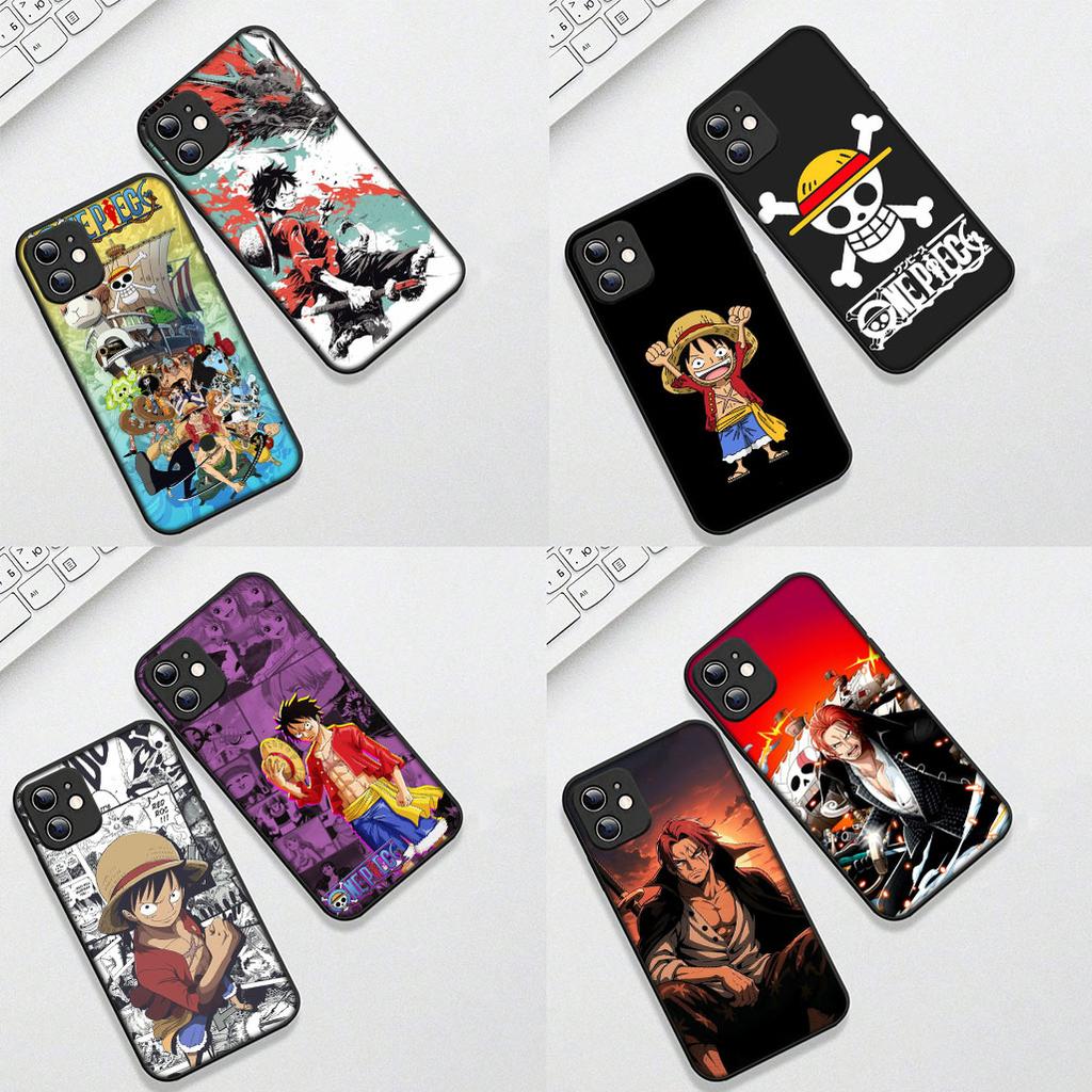 Soft Cover for Xiaomi Redmi Note 12 11 10 A3 Pro 10A 10C 12C Note12 5G 4G Casing Phone Case Red Hair One Luffy Pieces Shanks
