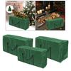 Big Outdoor Furniture Cushion Storage Bag Home Multi-Function Waterproof Cover Christmas Tree Sundries Finishing Organizer Bag