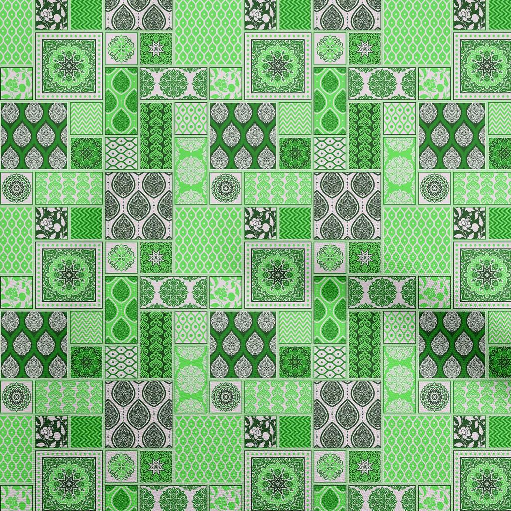 oneOone Cotton Flex Dark Blue Fabric Patchwork Fabric For Sewing Printed Craft Fabric By The Yard 40 Inch