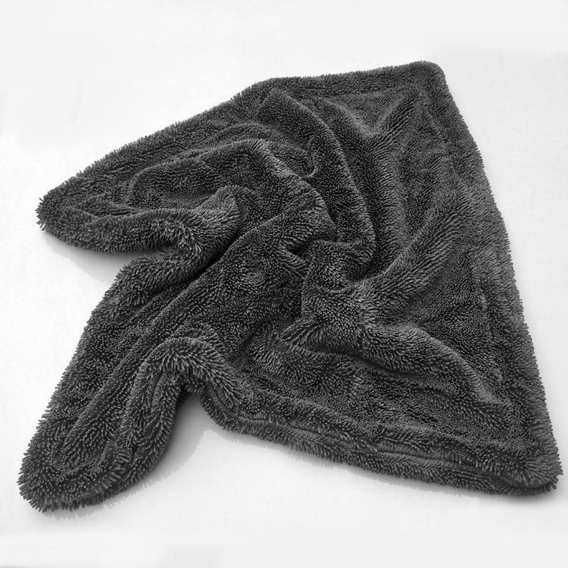 1300gsm Microfiber Double-Sided Car Wash Towel with Korean Twist Design