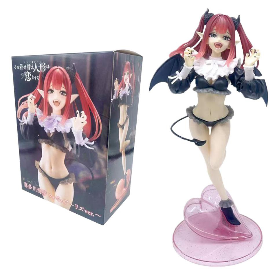 Anime 28CM My Dress Up Darling Figur Kitagawa Marin Actionfigur Modell Puppe Sammlung Schreibtisch Dekoration Spielzeug Geburtstagsgeschenke