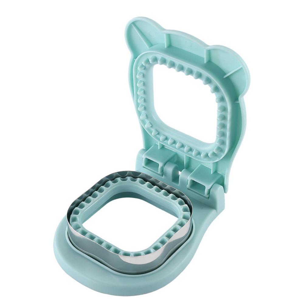 Flip Design Square Sandwich Cutter Bear Shape Bread Mold Kawaii Sandwich Press Mould Lunch