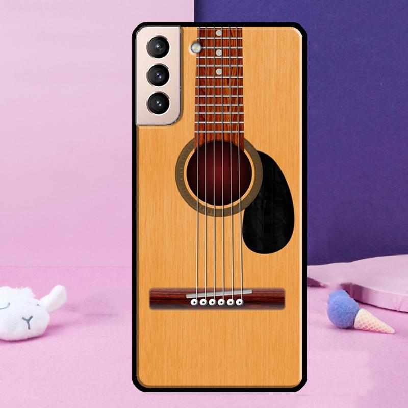 Guitar Instrument Music Phone Case For Samsung Galaxy S24 Ultra S25 Ultra S9 S10 S20 S21 S22 Plus S23 S24 FE Cover