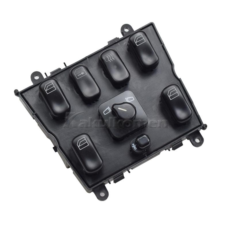 High Quality New 1638206610 A1638206610 Master Power Window Switch For Mercedes-Benz ML320 W163 ML400 ML430 ML500 1998-2005