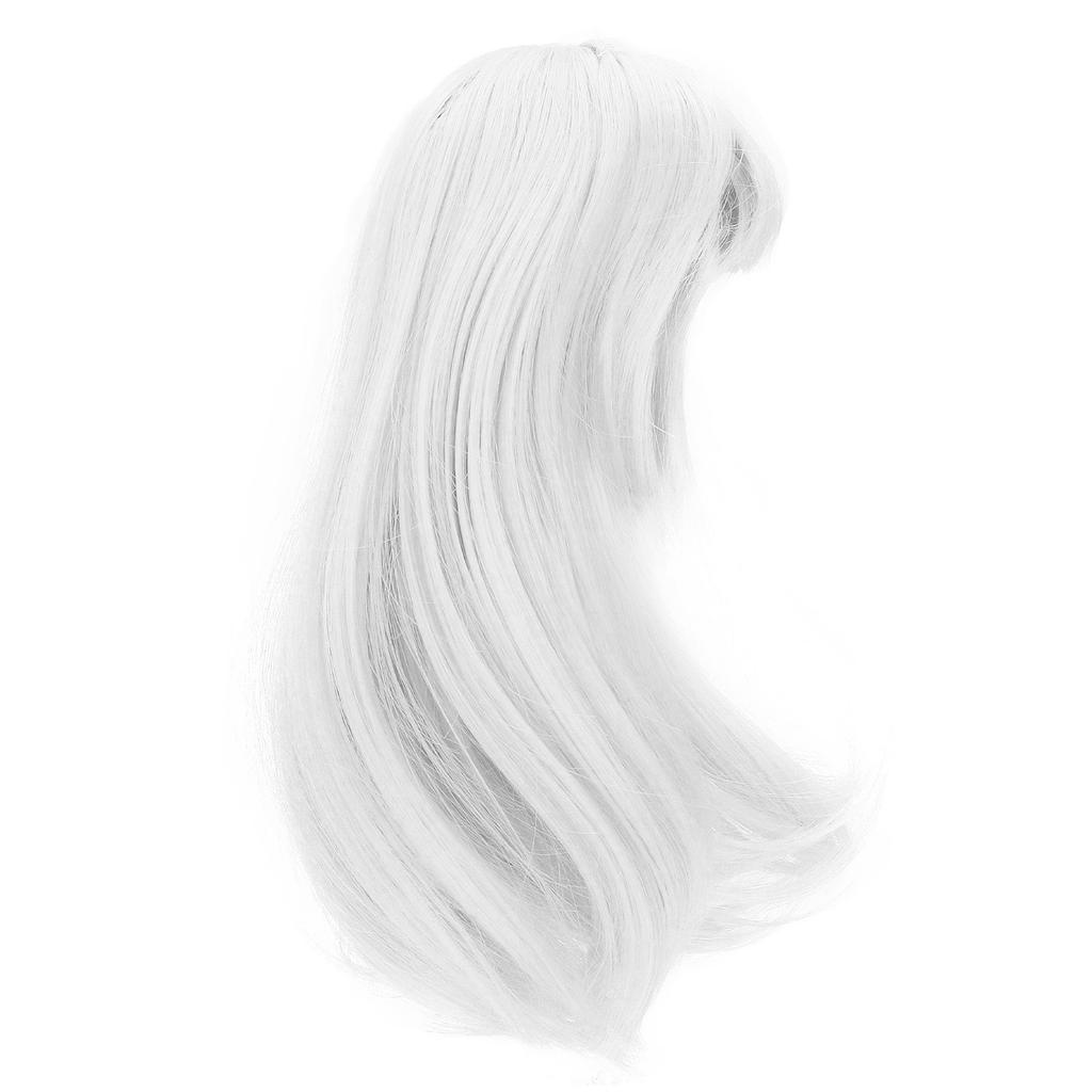 8in to 9in Doll Hair Wig High Temperature Fiber Mesh Long Curly Doll Hair Replacement for 13 Doll