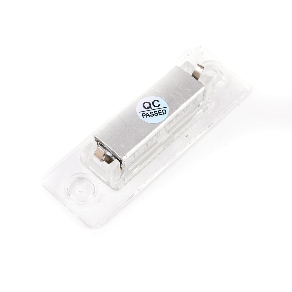 Sleek Style 18 LED License Plate Light 6000K White For Touran For Passat T5