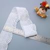 Cotton Hollow Embroidery Lace, Wave Punched Small Barcode Lace, Women'S Skirt Accessories, Clothing Accessories